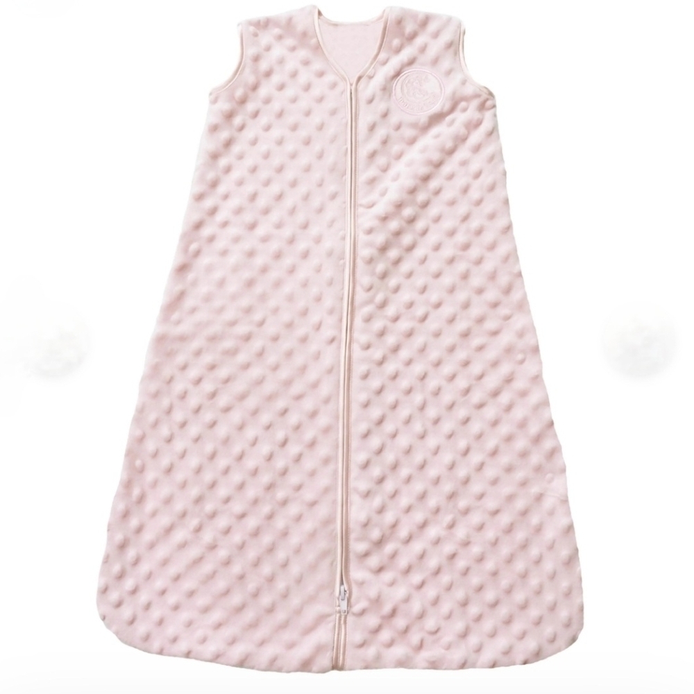 Halo Wearable Blanket Plushy Dot Velboa TOG 1.5 Pink Size Small Like New